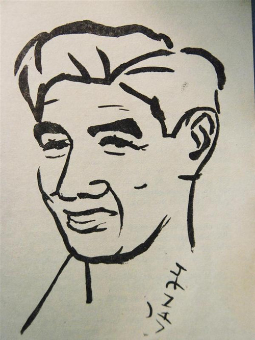 Chân dung nhạc sĩ Xuân Giao qua nét vẽ của Văn Cao