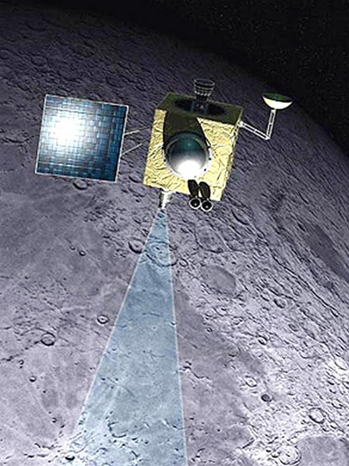 Mô hình thám hiểm mặt trăng Chandrayaan - 1