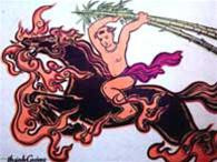 Minh họa Thánh Gióng