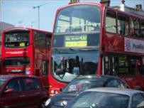 Đường phố bị tắc nghẽn