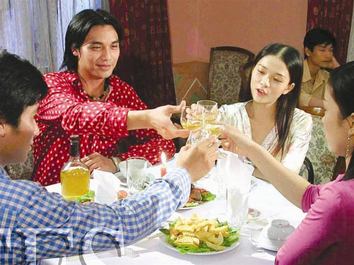 Cảnh trong phim “Ban mai xanh” Cảnh trong phim “Ban mai xanh”