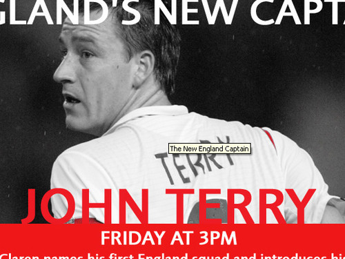 Trang chủ LĐBĐ Anh đã hiện hình ảnh tân đội trưởng bóng đá quốc gia