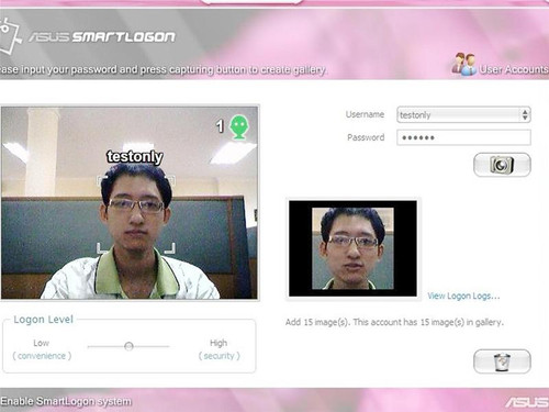 Cơ chế xác thực nhận dạng khuôn mặt đang được ba hãng sản xuất Asus, Lenovo, Toshiba sử dụng trong các sản phẩm của mình