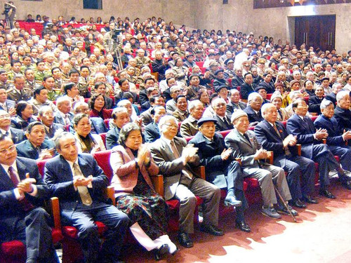 Các đại biểu dự lễ kỷ niệm.ảnh : TTXVN Các đại biểu dự lễ kỷ niệm.ảnh : TTXVN