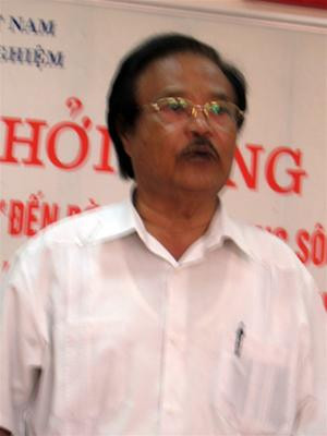 NSND Trọng Khôi. Ảnh: H.T