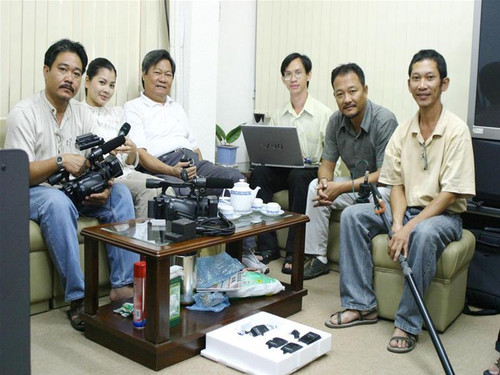 Chuẩn bị khởi hành đoàn làm phim “Thiên ký sự Tân Đảo”