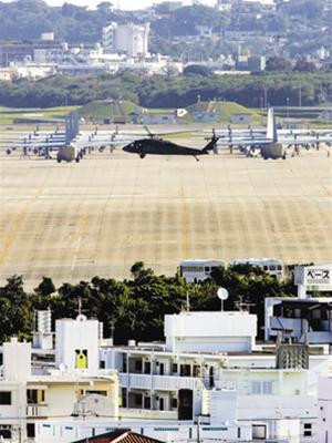 Căn cứ Mỹ trên đảo Okinawa sẽ phải di dời? - Ảnh: marinecorptimes.com Căn cứ Mỹ trên đảo Okinawa sẽ phải di dời? - Ảnh: marinecorptimes.com