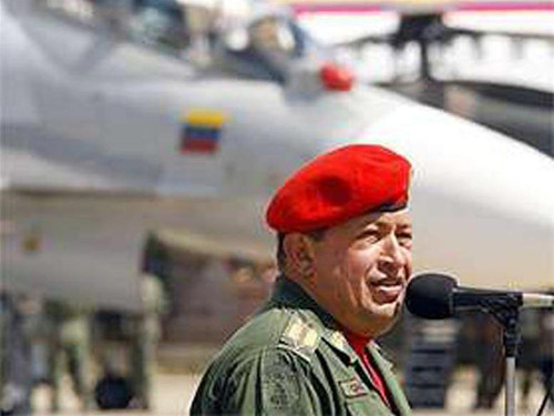 Tổng thống Chavez lúc còn là sĩ quan quân đội