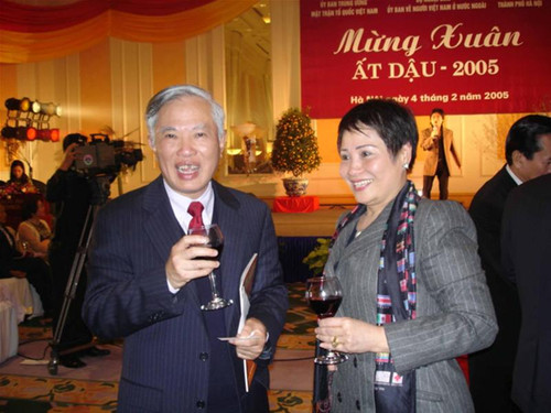 Phó Thủ tướng Vũ Khoan tại cuộc gặp mặt