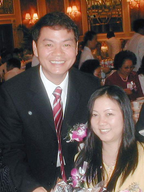 Vợ chồng doanh nhân Trần Bá Dương