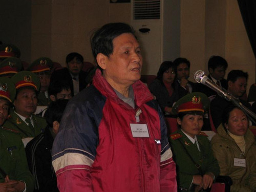 Bị cáo Nghiêm Đình Bồng