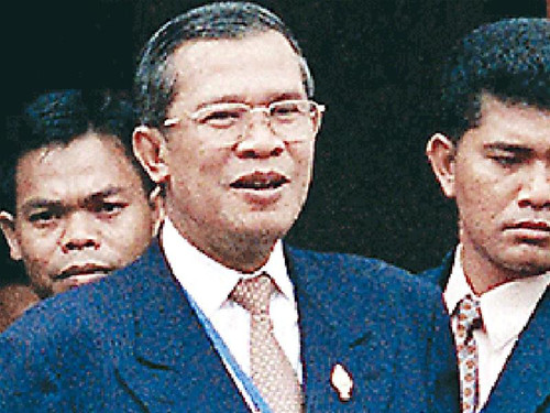 Thủ tướng Campuchia Hun Sen Ảnh: từ Internet