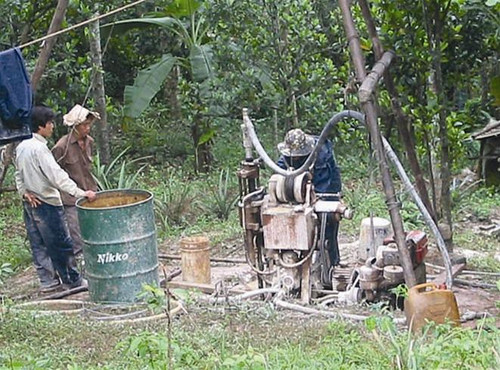 Mũi khon thứ 5 đang được tiến hành trong ngày 19/2/2006