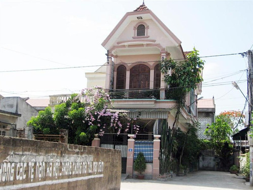 Căn nhà của vợ chồng chị Nga