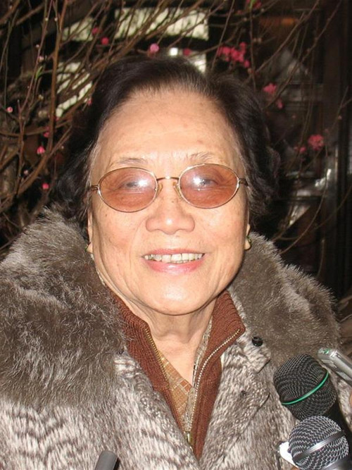 Nguyên Bộ trưởng Ngoại giao Chính phủ CMLT Nguyễn Thị Bình. Ảnh: Đ.P Nguyên Bộ trưởng Ngoại giao Chính phủ CMLT Nguyễn Thị Bình. Ảnh: Đ.P