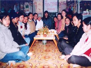 SV ta vui đón tết "Tây".