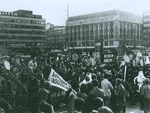 Lễ mít tinh tại Quảng trường Haka