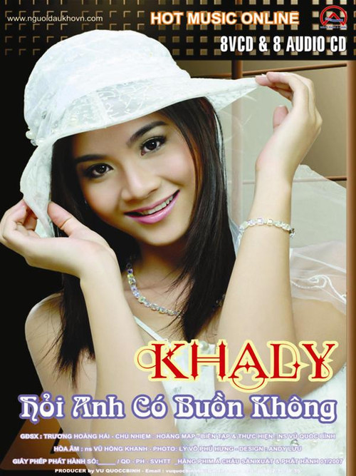 Bìa đĩa của Kha Ly