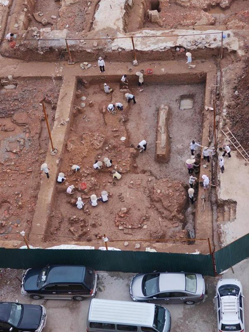 Khu vực khai quật được xác định không phải là trung tâm Đàn Nam Giao Khu vực khai quật được xác định không phải là trung tâm Đàn Nam Giao