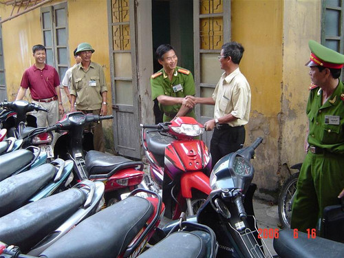 Anh Nguyễn Thanh Xuân đã được nhận lại chiếc xe máy mất cắp từ trước Tết âm lịch…