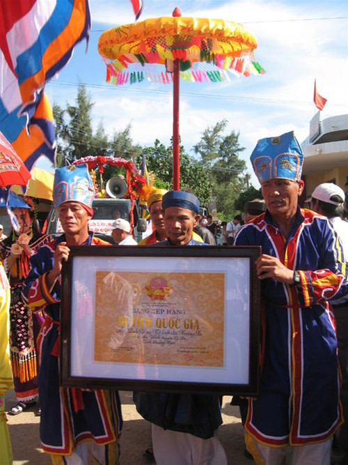 Âm linh tự - nơi phối thờ lính Hoàng Sa -nhận bằng di tích lịch sử văn hóa cấp Quốc gia - Ảnh: Đăng Vũ