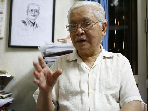 Nhà Hà Nội học Nguyễn Vinh Phúc. Ảnh: Hồng Vĩnh