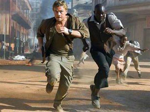 Một cảnh trong phim “Kim cương máu”