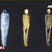 Những hình ảnh không gian ba chiều của xác ướp trên máy vi tính