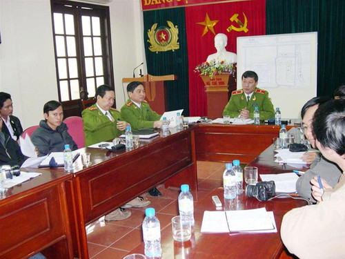 Quang cảnh buổi họp báo