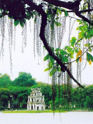 Hồ Hoàn Kiếm, Hà Nội. Ảnh: Duy Tường. Hồ Hoàn Kiếm, Hà Nội. Ảnh: Duy Tường.