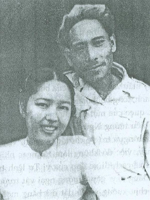 Tướng Nguyễn Sơn và vợ ông - bà Lê Hằng Huân