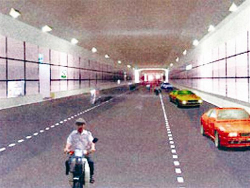 Phối cảnh hầm Thủ Thiêm