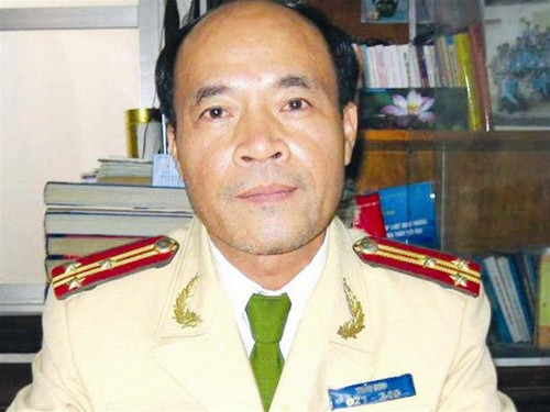 Thượng tá Trần Sơn - Ảnh: Nguyễn Tú