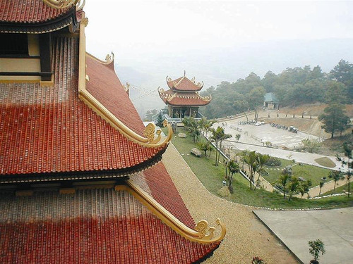 Một góc Thiền viện Trúc Lâm Tây Thiên