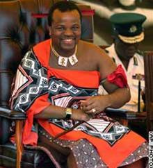 Nhà vua nước Swaziland