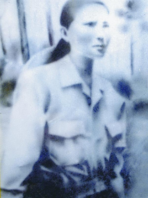 Chị Út Tịch. Ảnh: T.L Chị Út Tịch. Ảnh: T.L