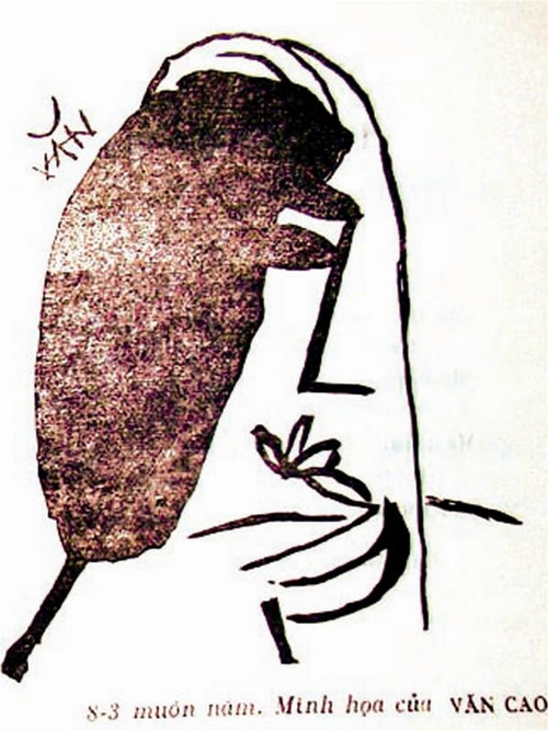 8-3 muôn năm. Minh họa của Văn Cao