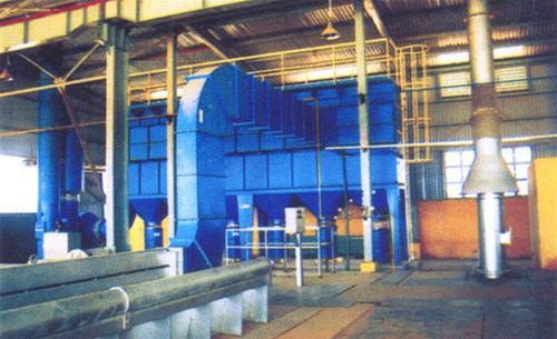 Dây chuyền sản xuất mạ kẽm nhúng nóng. Dây chuyền sản xuất mạ kẽm nhúng nóng.