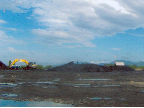 Khu đất đang có tranh chấp tại thị xã Uông Bí