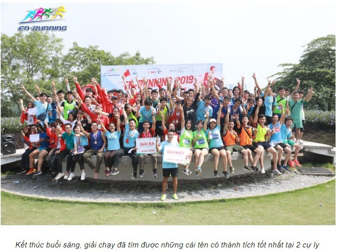 EN-RUNNING 2019 sức hút từ giải chạy phong trào
