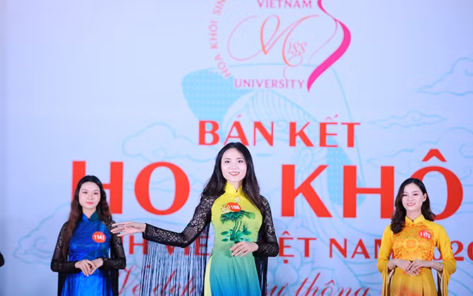 Lộ diện 15 thí sinh lọt vào Chung kết cuộc thi Hoa khôi Sinh viên