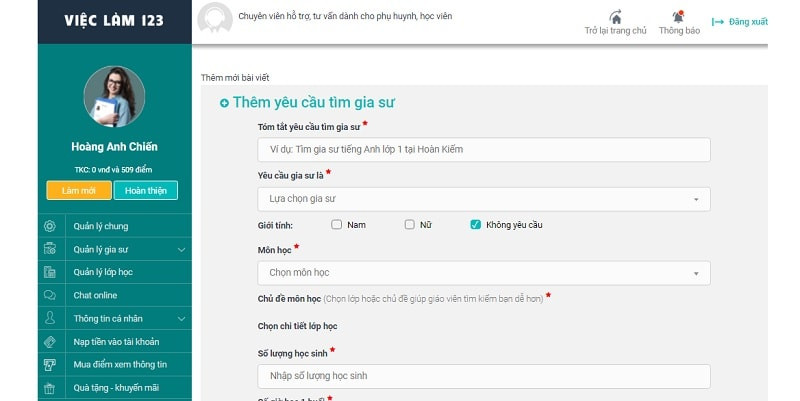 Thắc thắc mắc phổ biến của phụ huynh khi tìm gia sư cho con