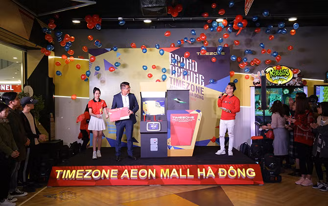 Trung tâm giải trí lớn nhất của Timezone tại Việt Nam đi vào hoạt động