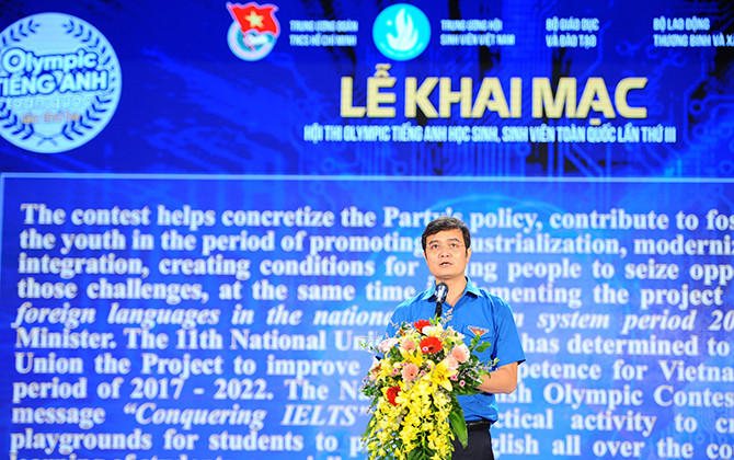 Thử sức trình độ IELTS tại Olympic tiếng Anh học sinh, sinh viên