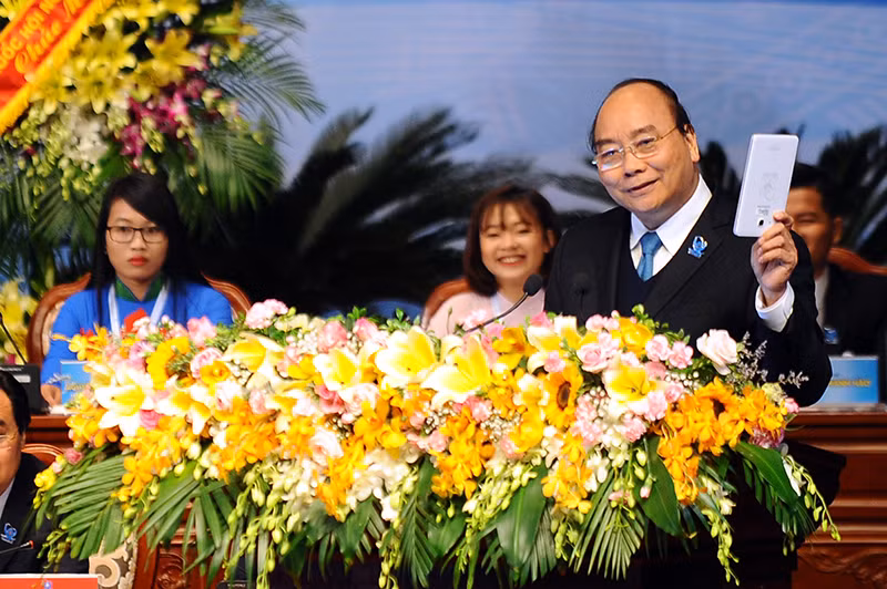 Toàn cảnh phiên trọng thể Đại hội đại biểu toàn quốc Hội Sinh viên Việt Nam lần thứ X