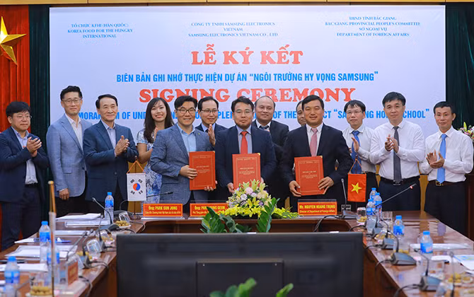 Chương trình phát triển trẻ em chính thức được khởi động tại Bác Giang