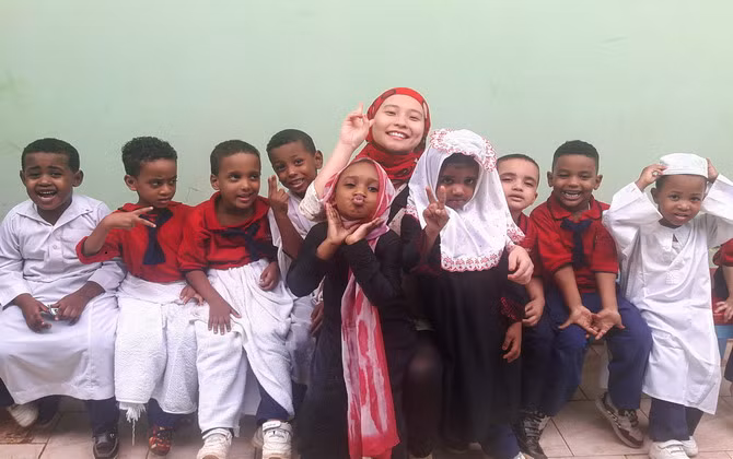 Sáu tháng làm cô giáo ở Sudan