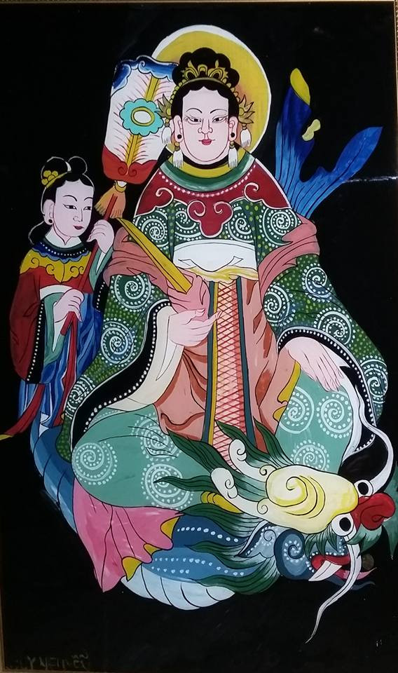 Giữ hồn tranh kiếng xưa