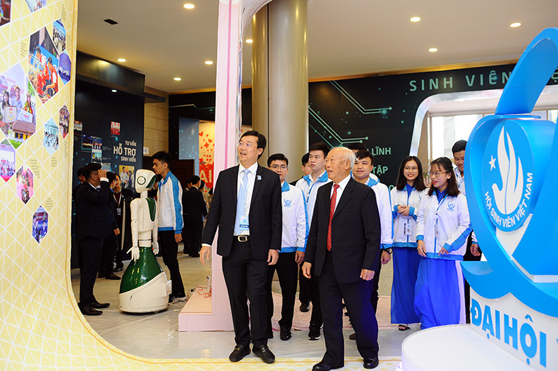 Toàn cảnh phiên trọng thể Đại hội đại biểu toàn quốc Hội Sinh viên Việt Nam lần thứ X