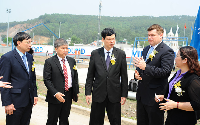 Khu phức hợp giáo dục Quốc tế quy mô lớn nhất tỉnh Quảng Ninh đi vò hoạt động